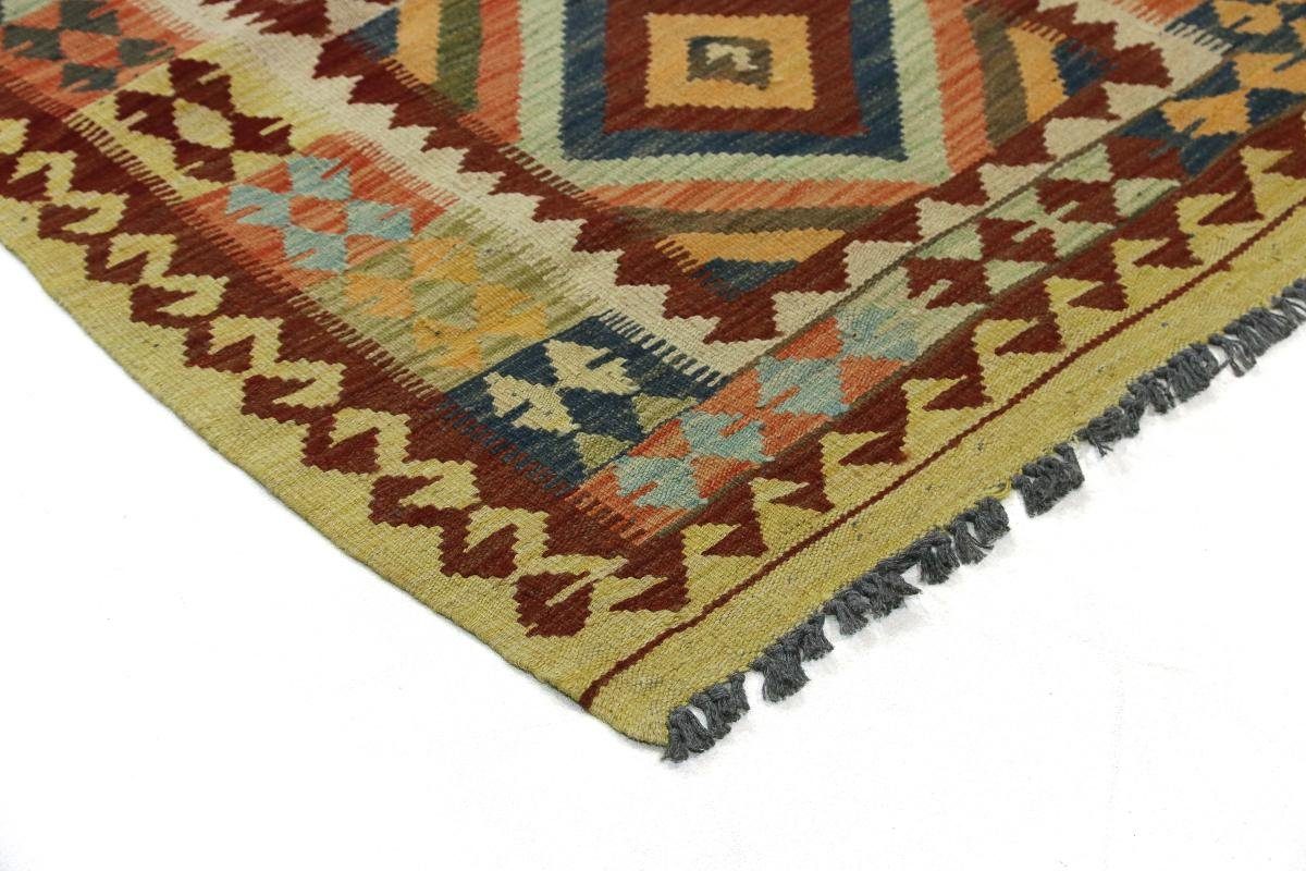 rechteckig, Orientteppich Handgewebter Orientteppich Afghan 102x199 Kelim 3 Höhe: Trading, Nain Läufer, mm