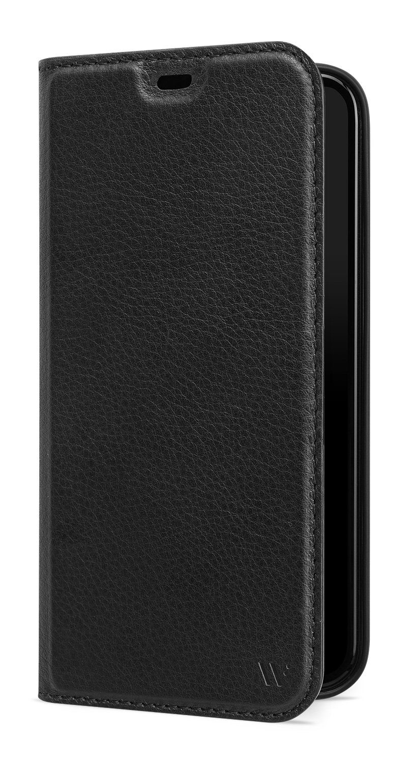 wiiuka Handyhülle Hülle für iPhone 15 Klapphülle Leder Case Tasche Klapptasche, Klapphülle Handgefertigt - Deutsches Leder, Premium Case