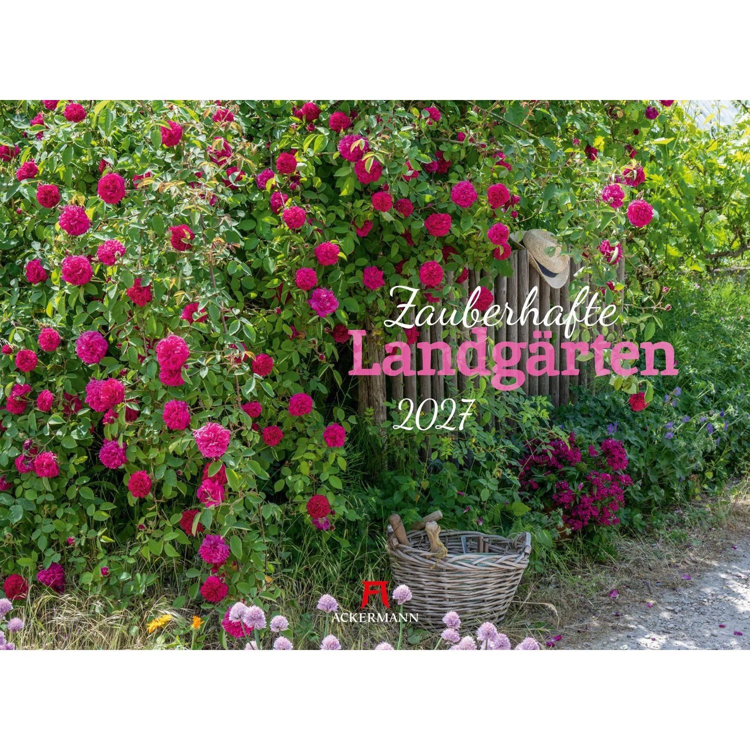 Ackermann Wandkalender Zauberhafte Landgärten Kalender 2027