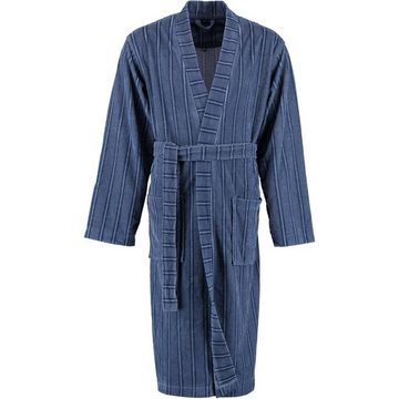 Vossen Herrenbademantel Matteo Kimono Nikivelours, Kimono, 80% Baumwolle, 20% Polyester