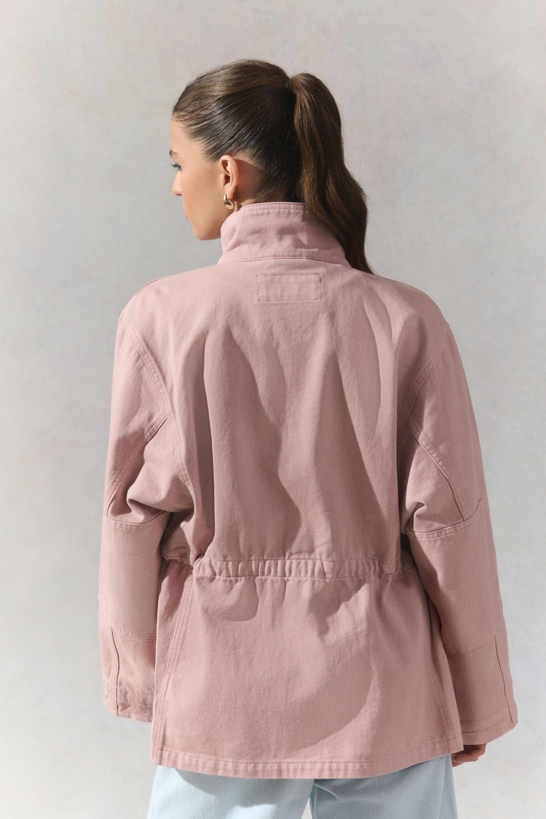 Next Cargojacke Baumwolljacke im Utility-Stil (1-St) günstig online kaufen