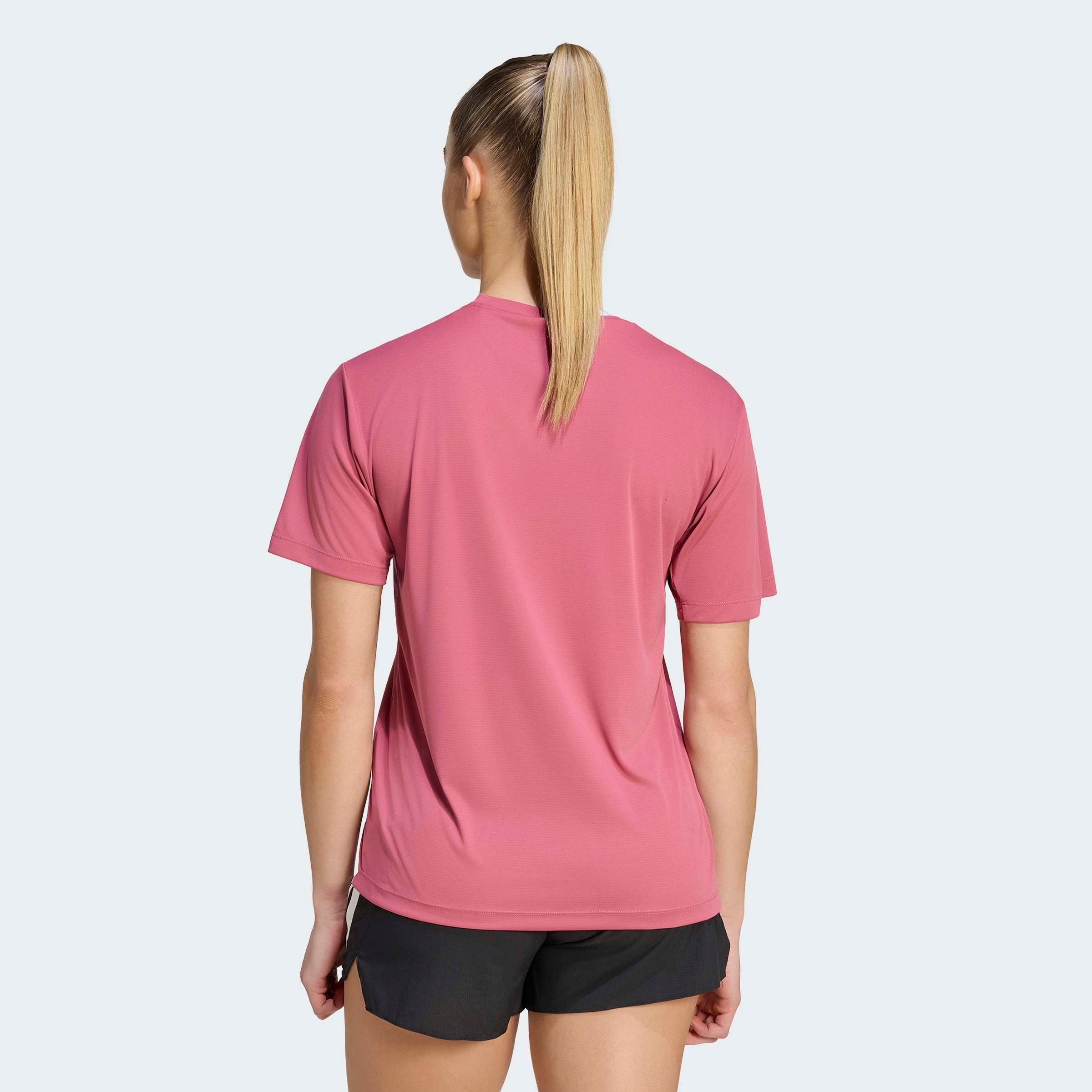 adidas Performance Laufshirt RUN ESS TEE W mit climacool® Technologie, ohne Verschluss