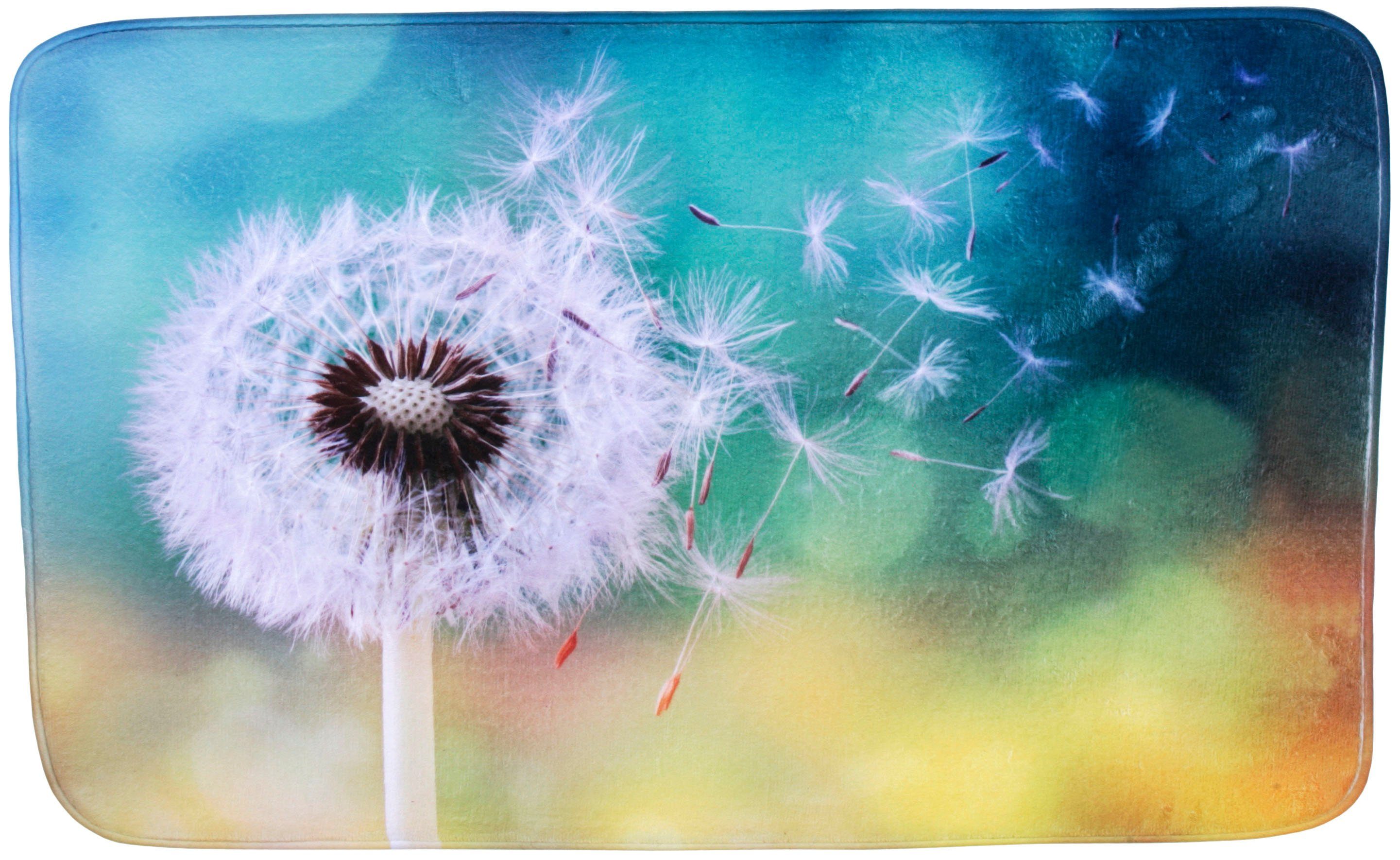 Badematte Pusteblume