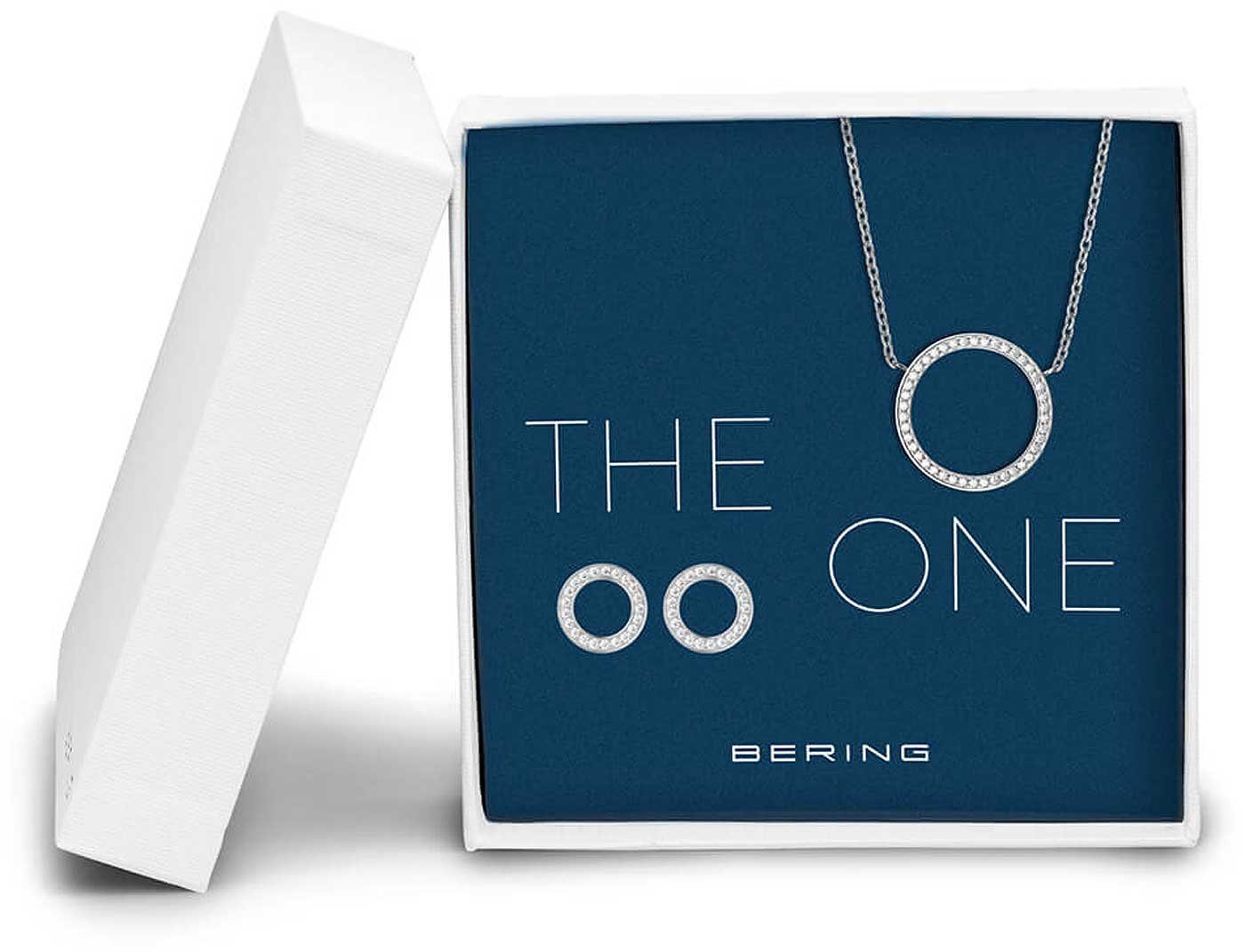 Bering Ювелирные изделияset Set Halksette mit Anhänger und Ohrstecker - Bering Jewelry