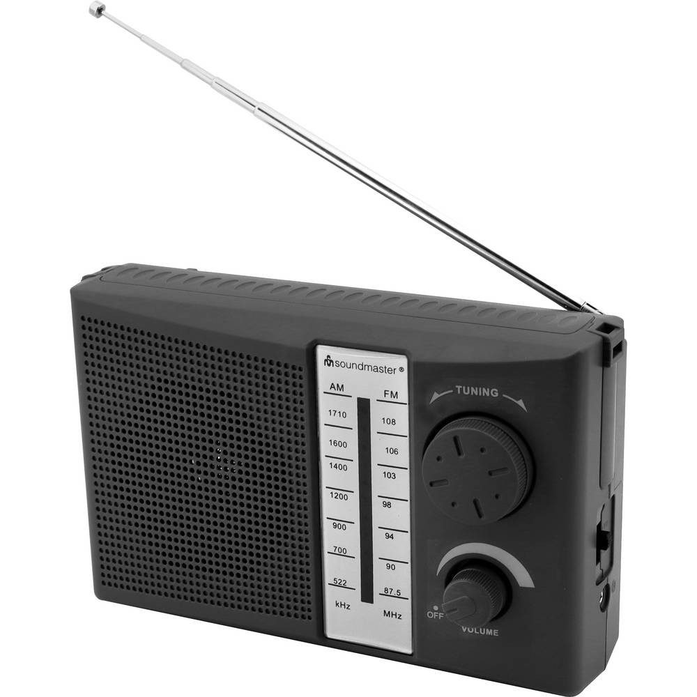 Soundmaster TR490SW Kofferradio AM, FM Schwarz Radio