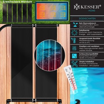 KESSER Pool-Wärmepumpe, Solarkollektor Poolheizung cm, Warmwasser Heizung Solarheizung