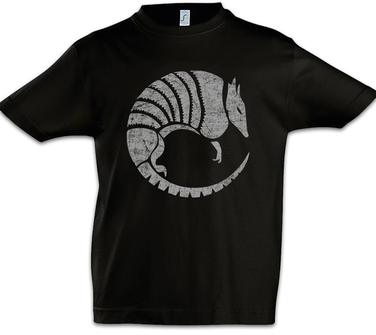 Print-Shirt Armadillo Territory II Kinder T-Shirt Into The Logo Badlands Symbol