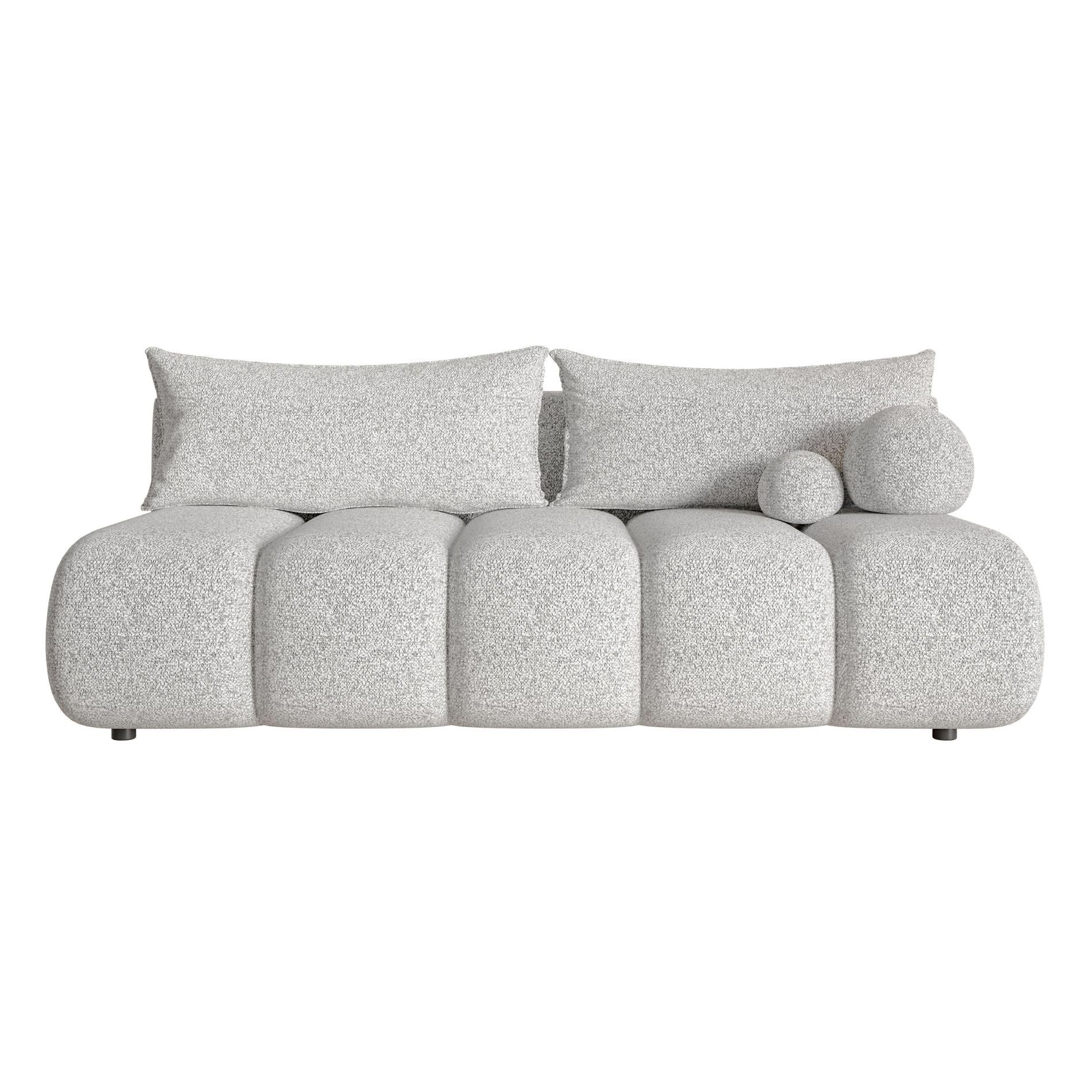 Selsey Schlafsofa DANDELINO MINI, mit Schlaffunktion, Bettkasten und Mélange-Gewebe