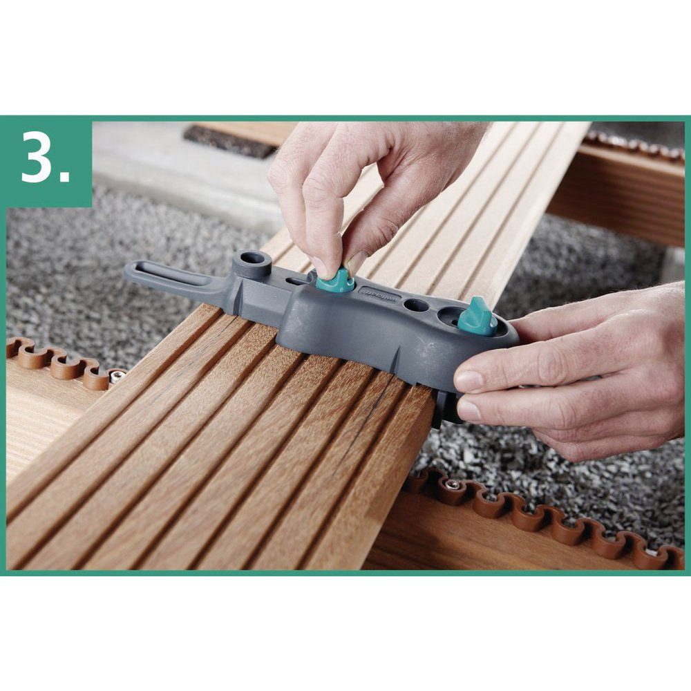 Wolfcraft Werkstatt-Set Wolfcraft 6960000 Terrassenbohr-Set