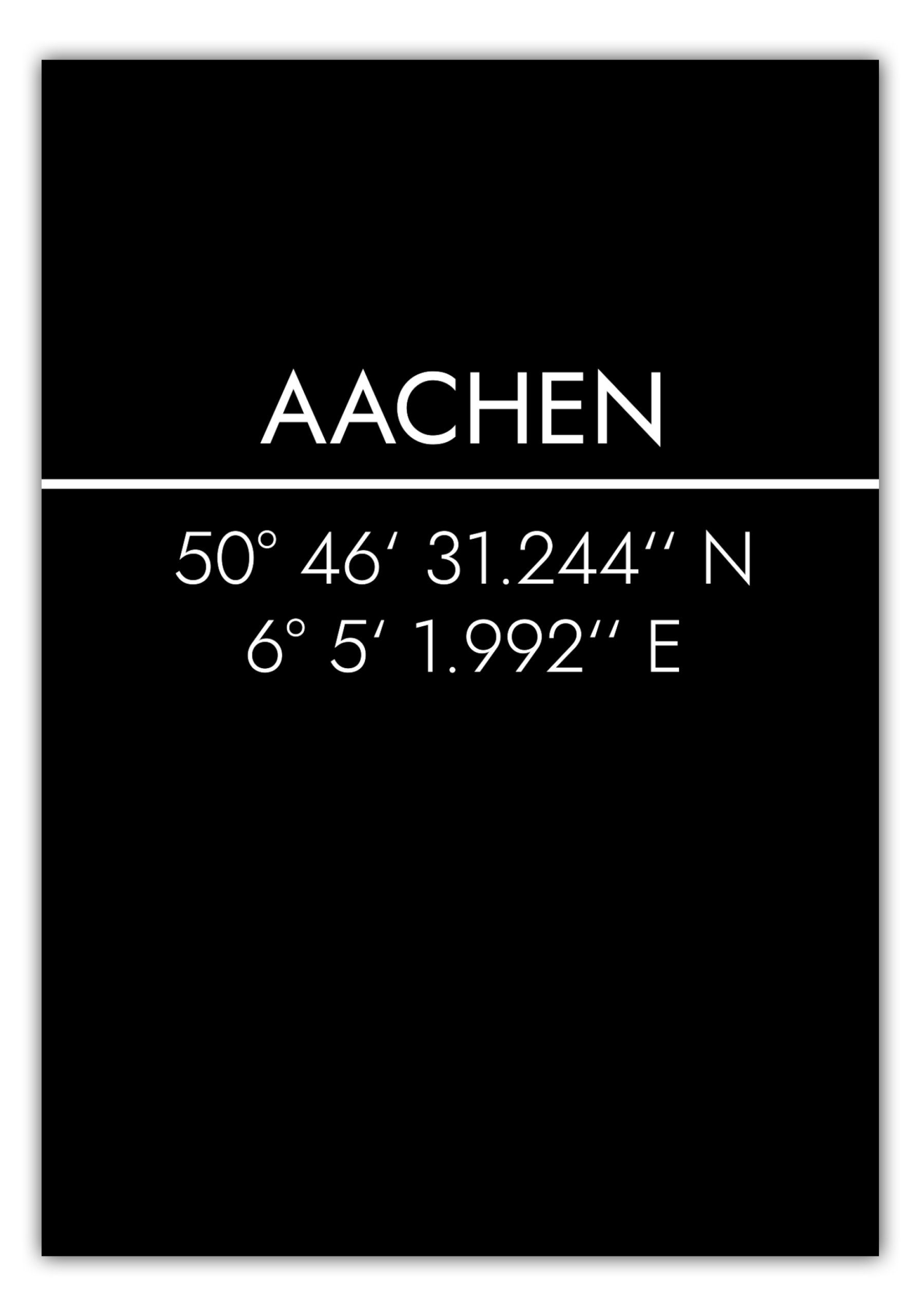 MOTIVISSO Poster Aachen Koordinaten #2