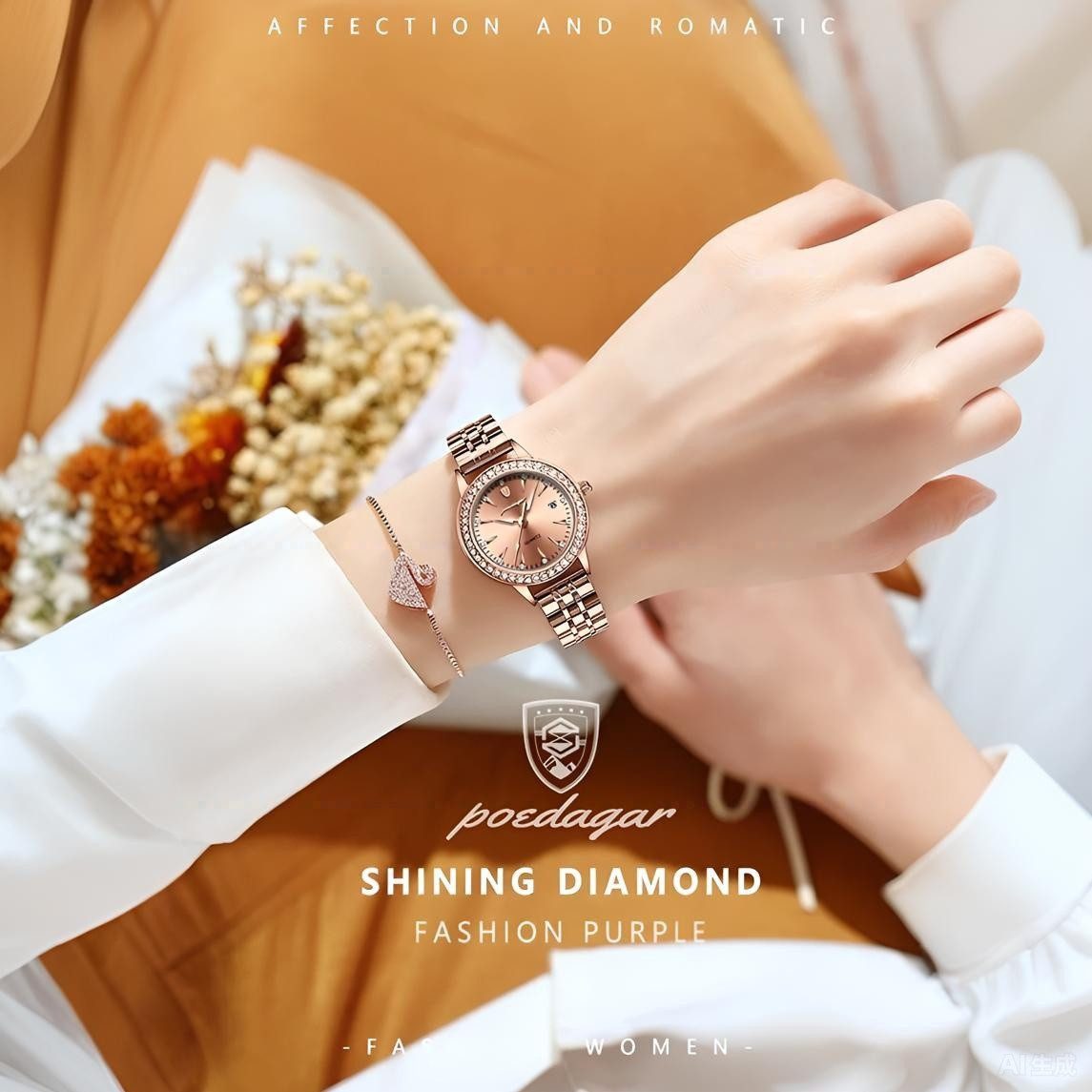 Toomoke Quarzuhr Quarzuhr, Armbanduhr Edelstahl Damen Uhr, Multifunktionsuh günstig online kaufen