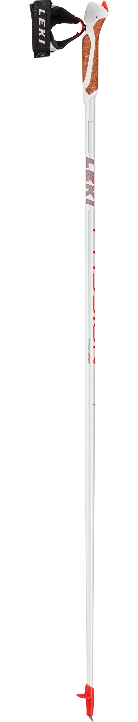 Leki Nordic-Walking-Stöcke Passion WEIß-ROT