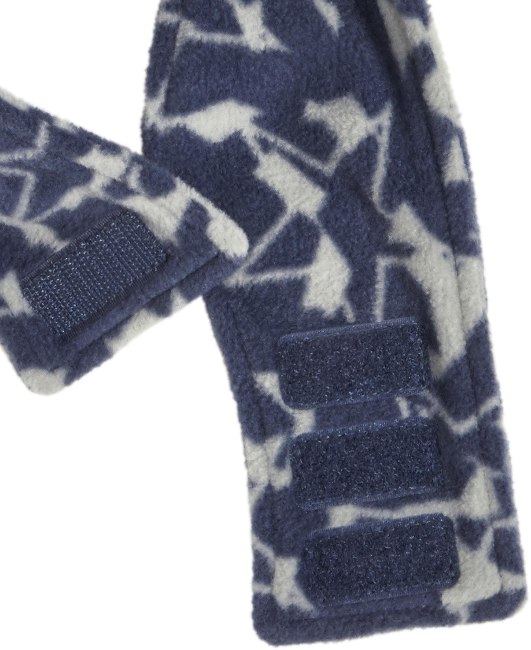 Playshoes Schlupfmütze Fleece-Stirnband Sterne Camouflage