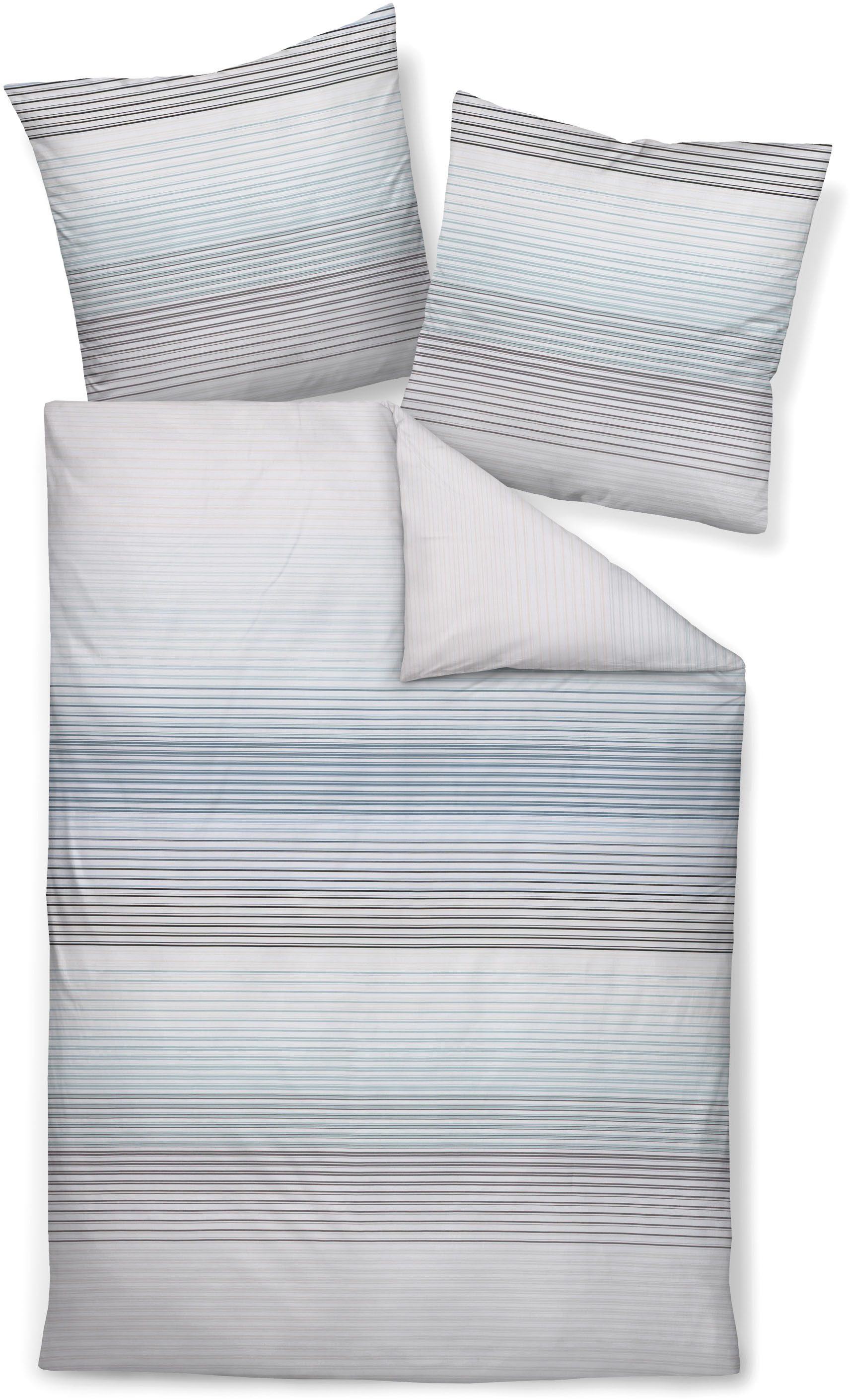 Janine Bettwäsche J. D. 87113 08, Mako-Satin, mit Reißverschluss – Bild 2 von 2