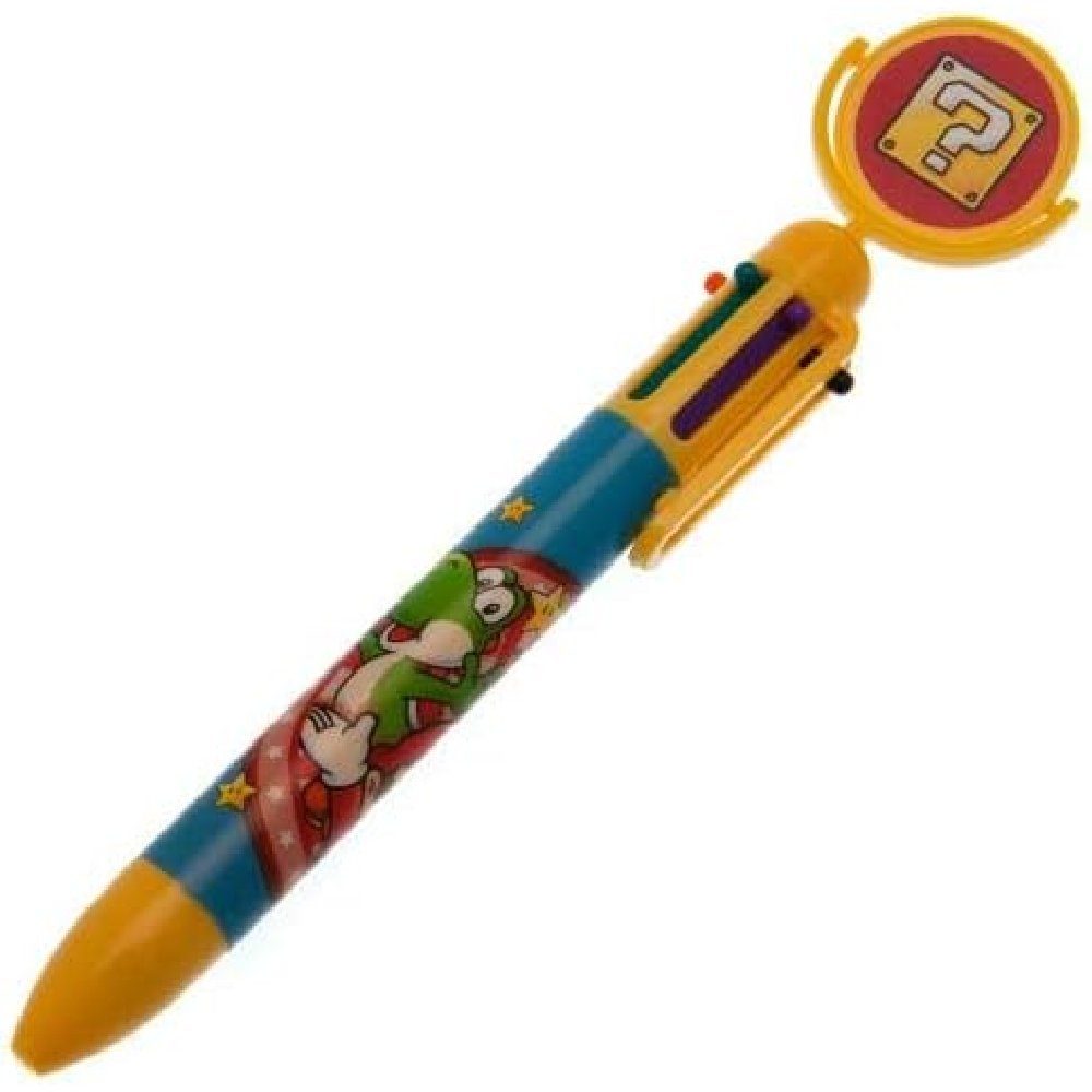 PYRAMID Kugelschreiber Super Mario Multicolour 6 Farben Kugelschreiber