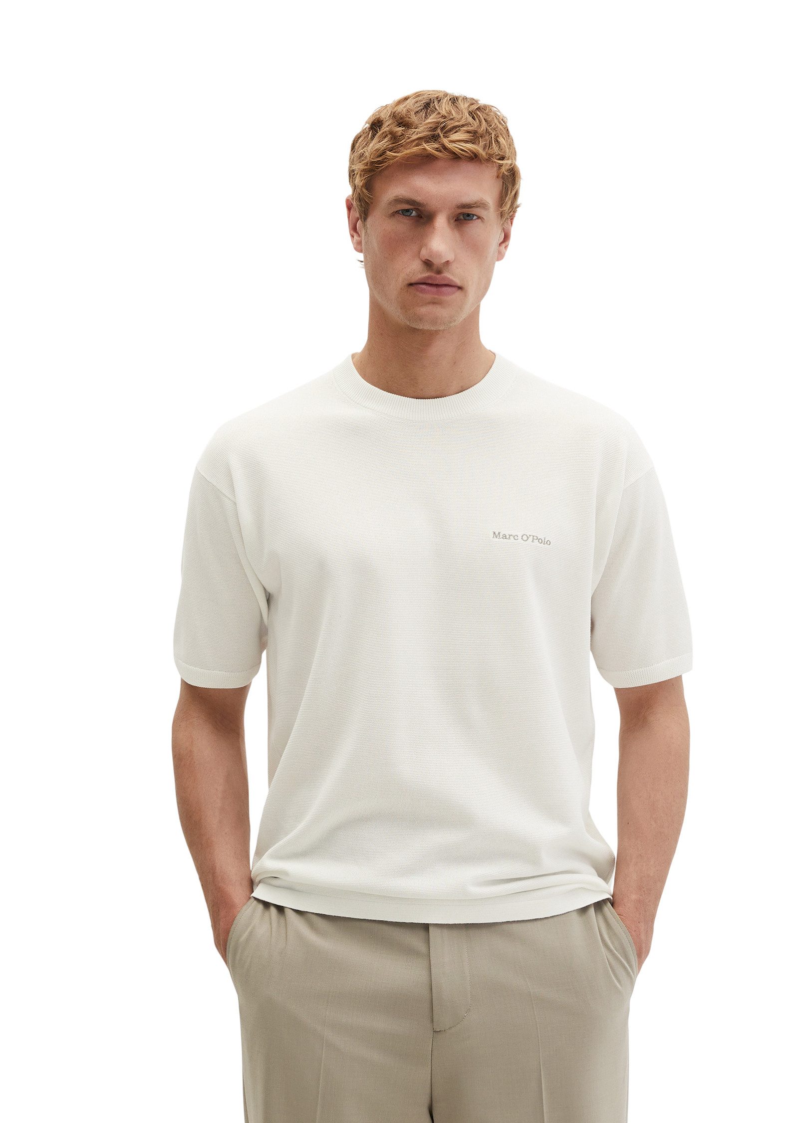 Marc O'Polo Poloshirt aus reiner Bio-Baumwolle