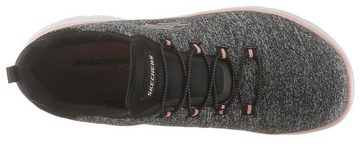 Skechers Summits-Quick Getaway Slip-On Sneaker Slipper, Freizeitschuh, Komfortschuh mit Gummiband