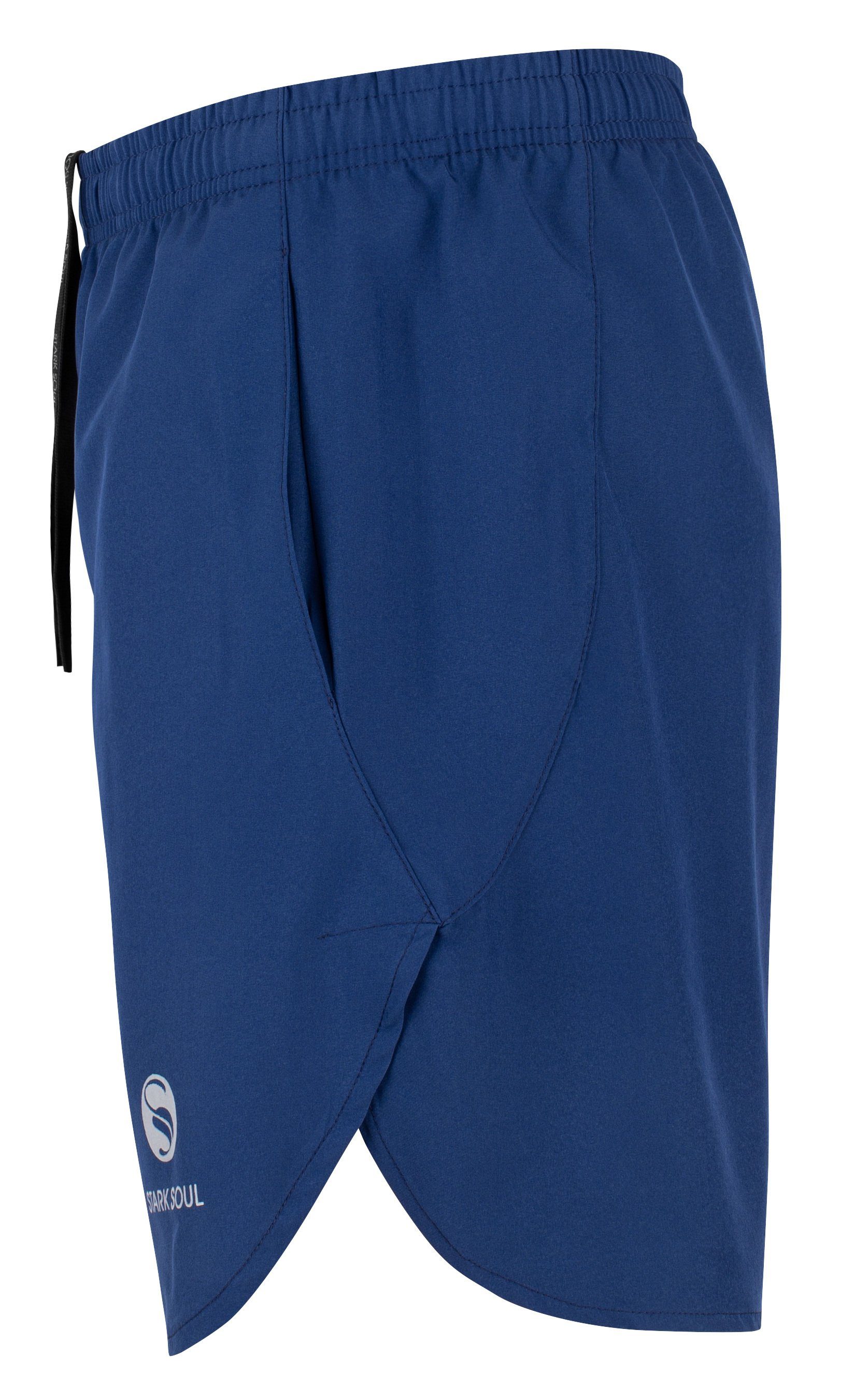 Stark Soul® Funktionshose kurze - Dry Sporthose Material Quick Marineblau Schnelltrocknend aus