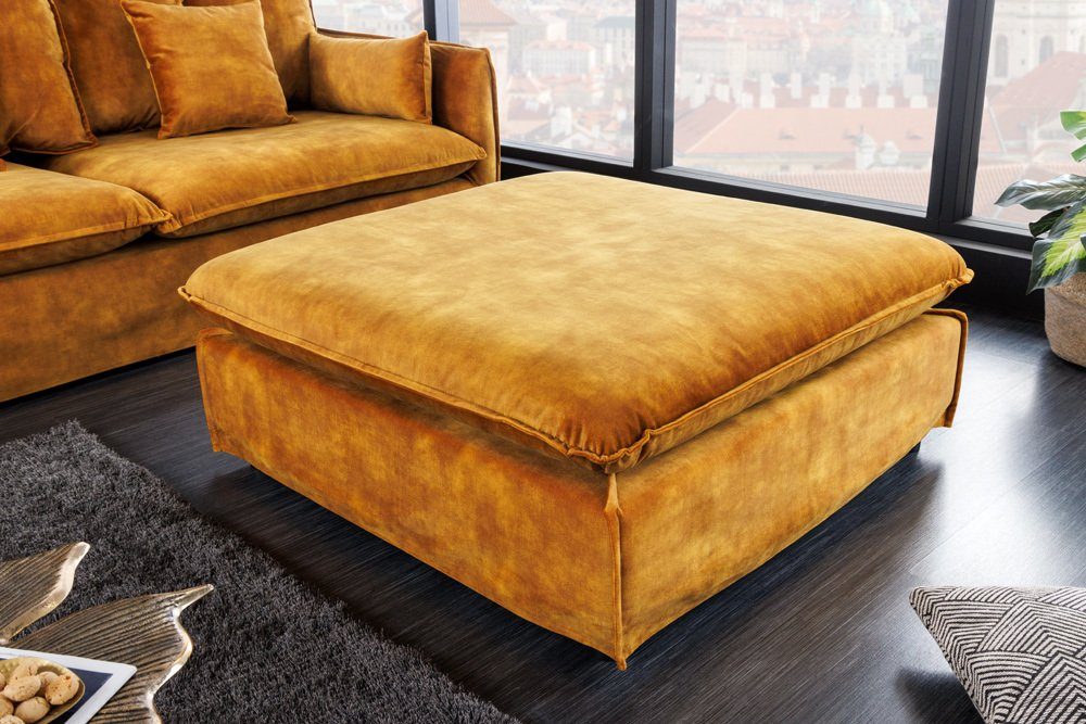 riess-ambiente Sitzhocker HEAVEN 100cm senfgelb · günstig online kaufen