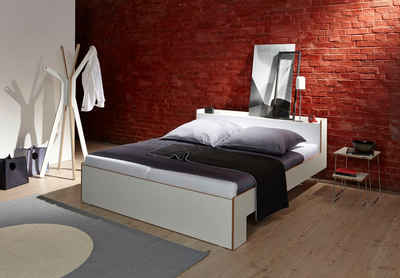 Müller SMALL LIVING Bett NOOK, in vier Breiten, Design by Michael Hilgers