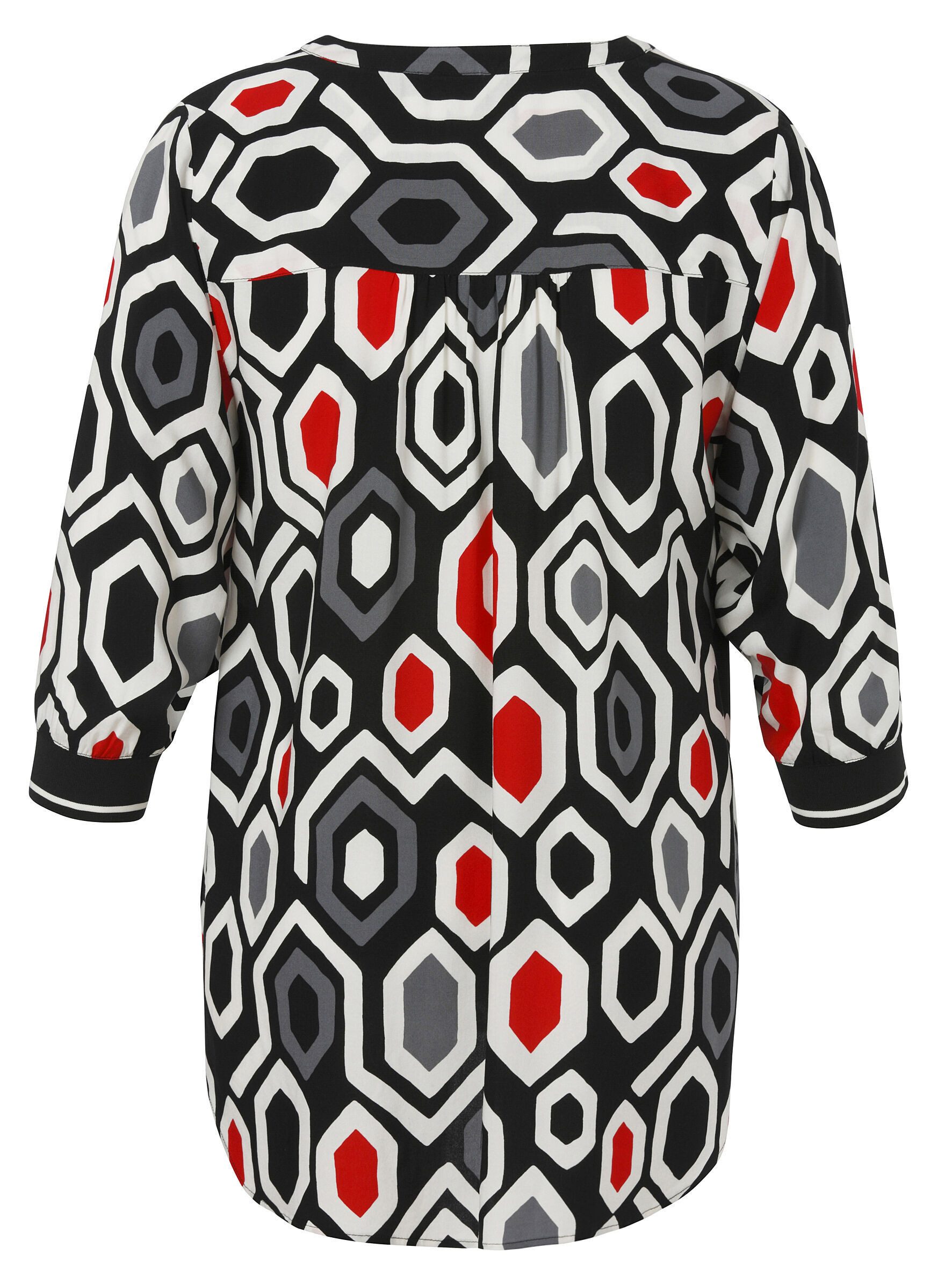 VIA APPIA DUE Tunika mit Allover-Print, große Größen günstig online kaufen