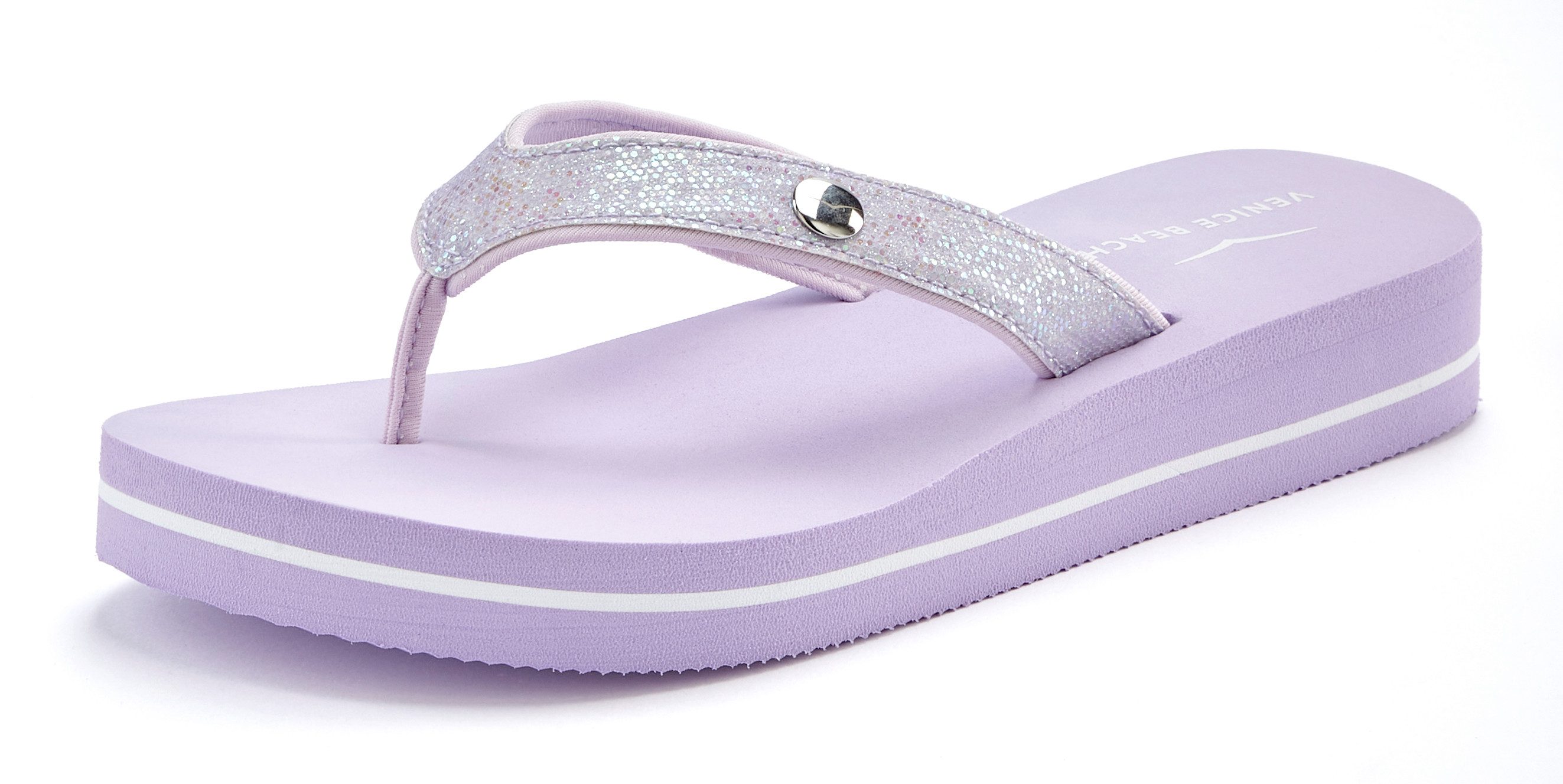 Venice Beach Badezehentrenner Sandale, Pantolette, Badeschuh günstig online kaufen