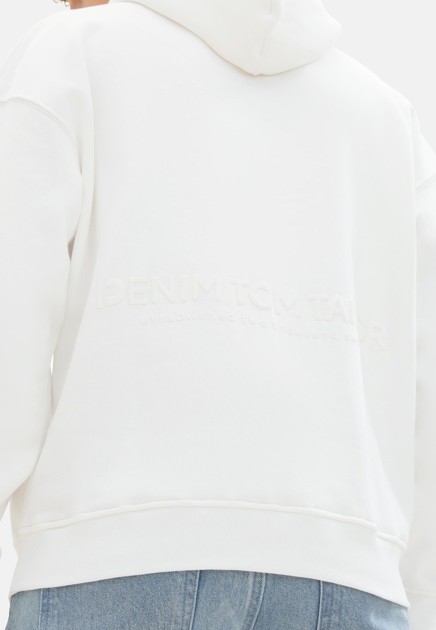 TOM TAILOR Hoodie Kapuzensweatshirt Hoodie mit Kapuze und (1-tlg)