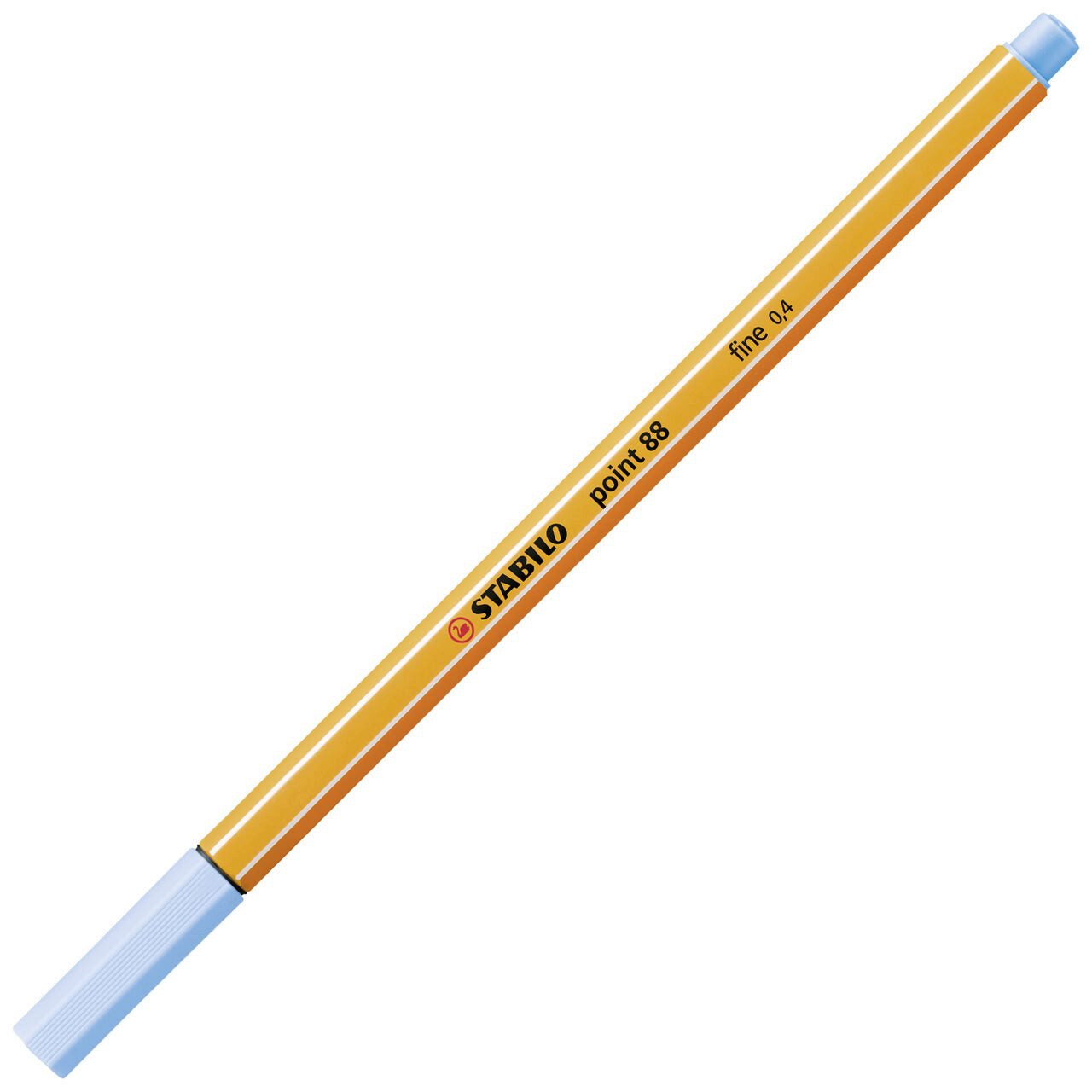 STABILO Filzstift STABILO point 88 Fineliner - Präzise 0,4mm Spitze in Eisblau