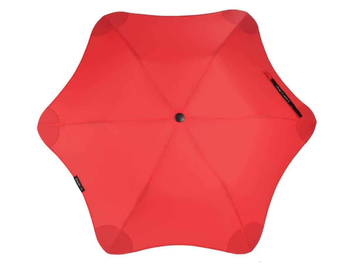 Regenschirm, unterwegs, Metro, rot Taschenschirm, Taschenregenschirm und Blunt Auto für Durchmesser 96cm