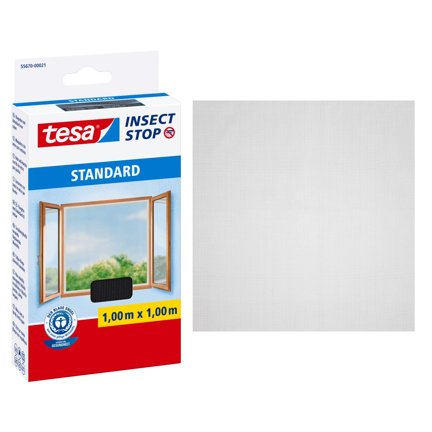 Fliegengitter-Gewebe Insect Stop Standard Fliegengitter für Fenster