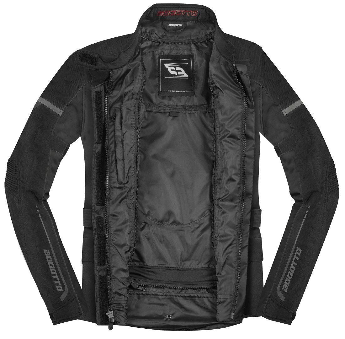 Bogotto Motorradjacke Azury 2in1 wasserdichte Damen Motorrad Textiljacke herausnehmbares Innenfutter,wasserdicht