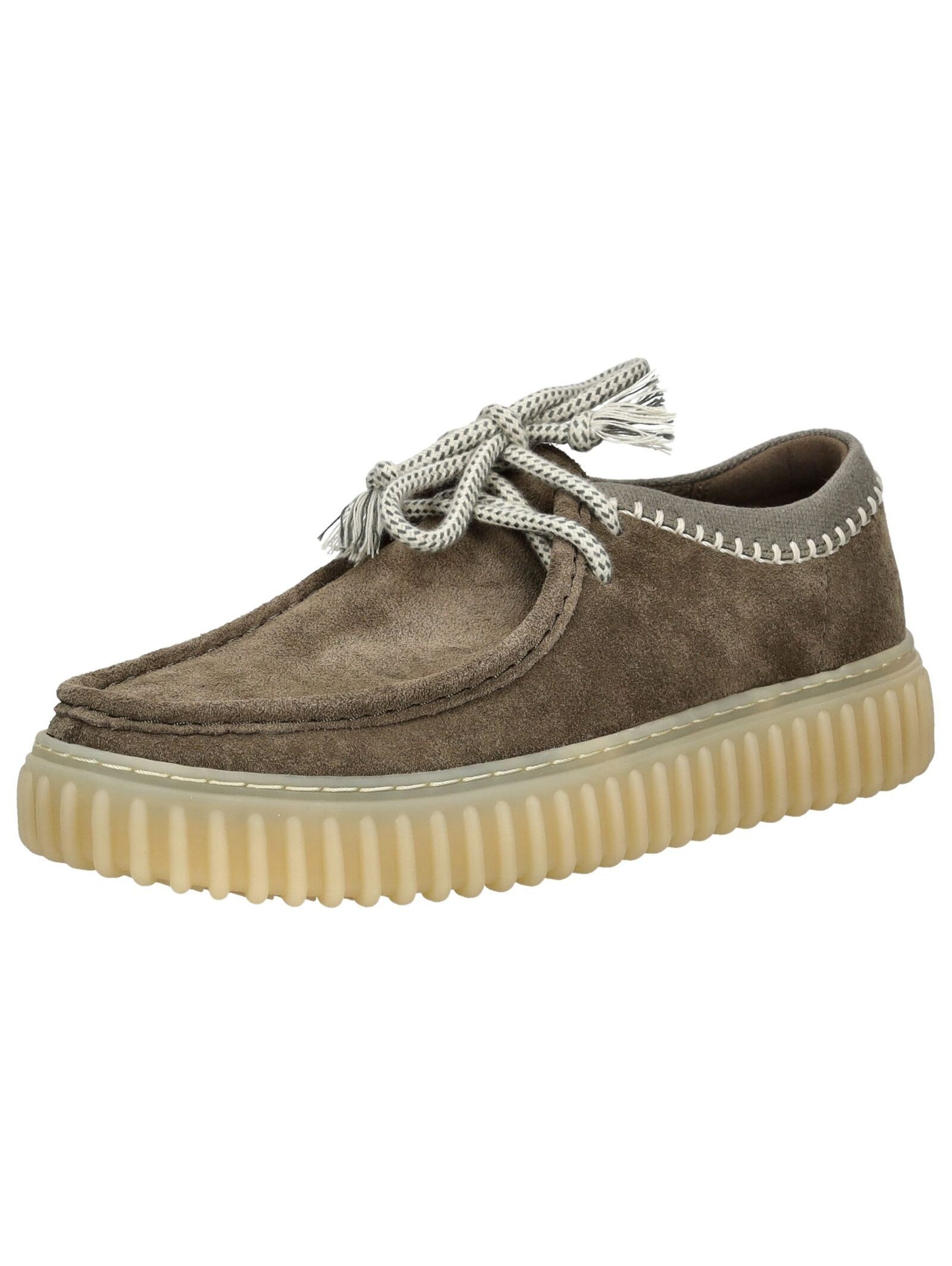 Clarks Clarks Slipper Veloursleder Schnürschuh günstig online kaufen