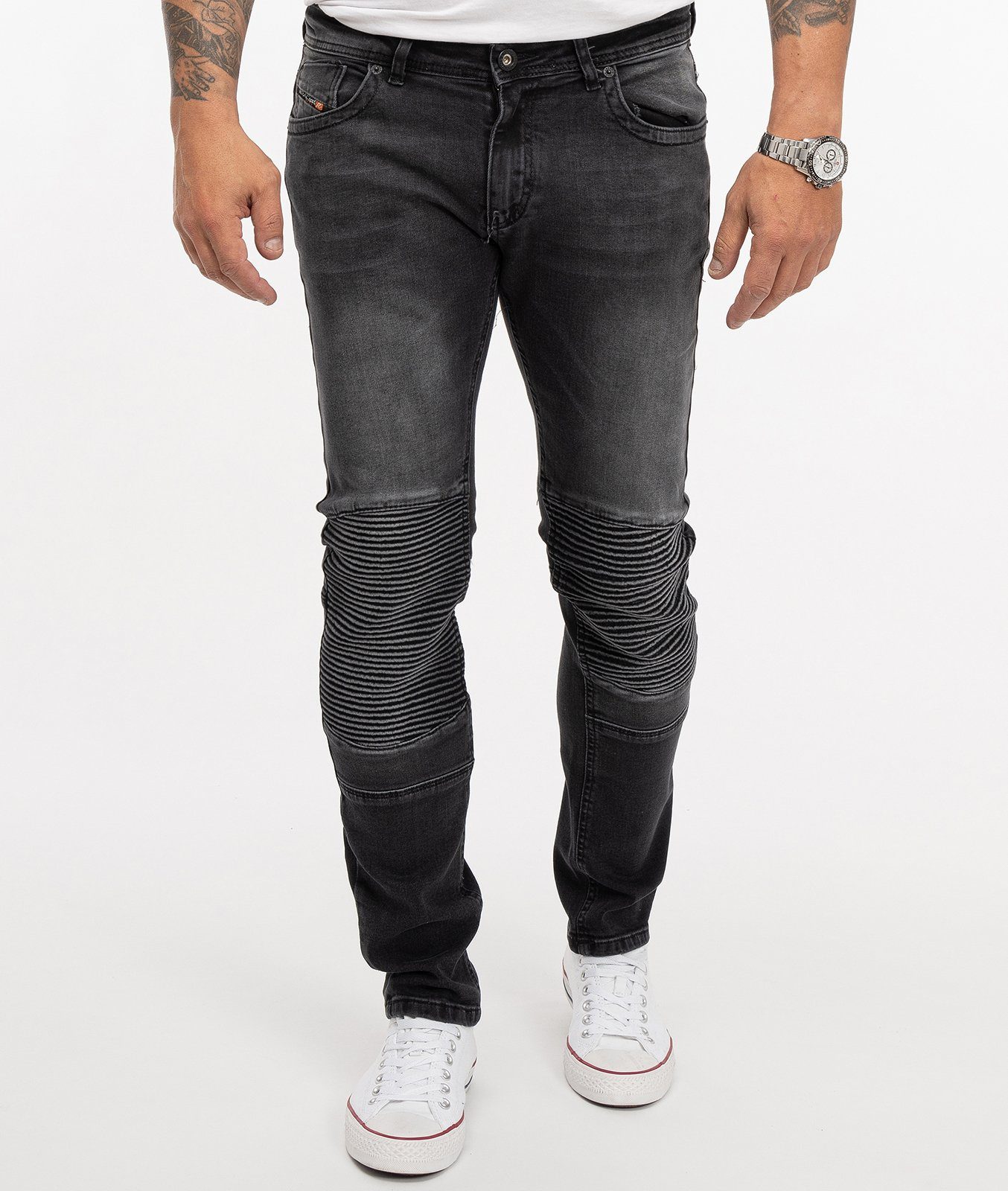 Rock Creek Slim-fit-Jeans Herren Jeans Slim günstig online kaufen