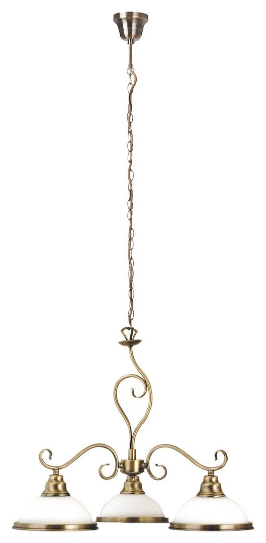 Rabalux Kronleuchter "Elisett" 3-flammig, Metall, bronze, rund, E27, ø640mm