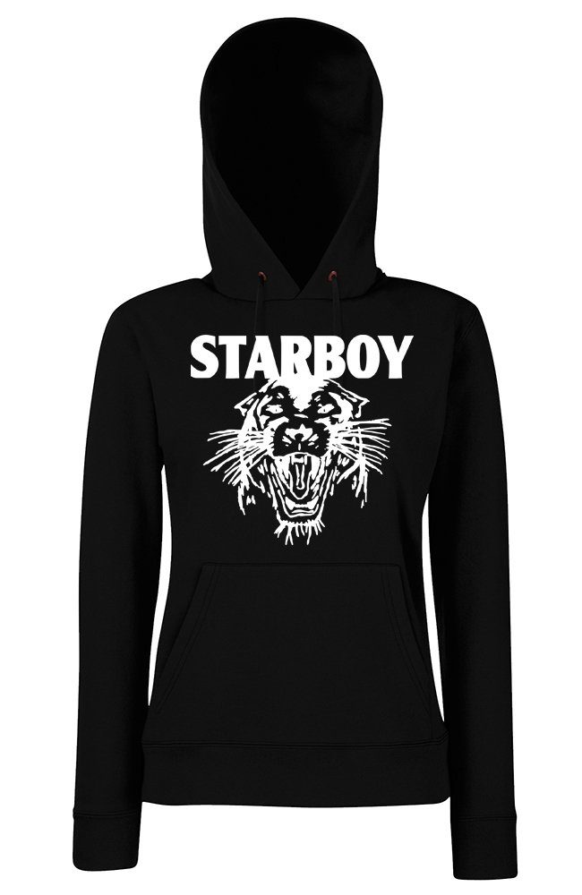Youth Designz Kapuzenpullover Starboy Damen Hoodie Pullover mit trendigem Musik Logo