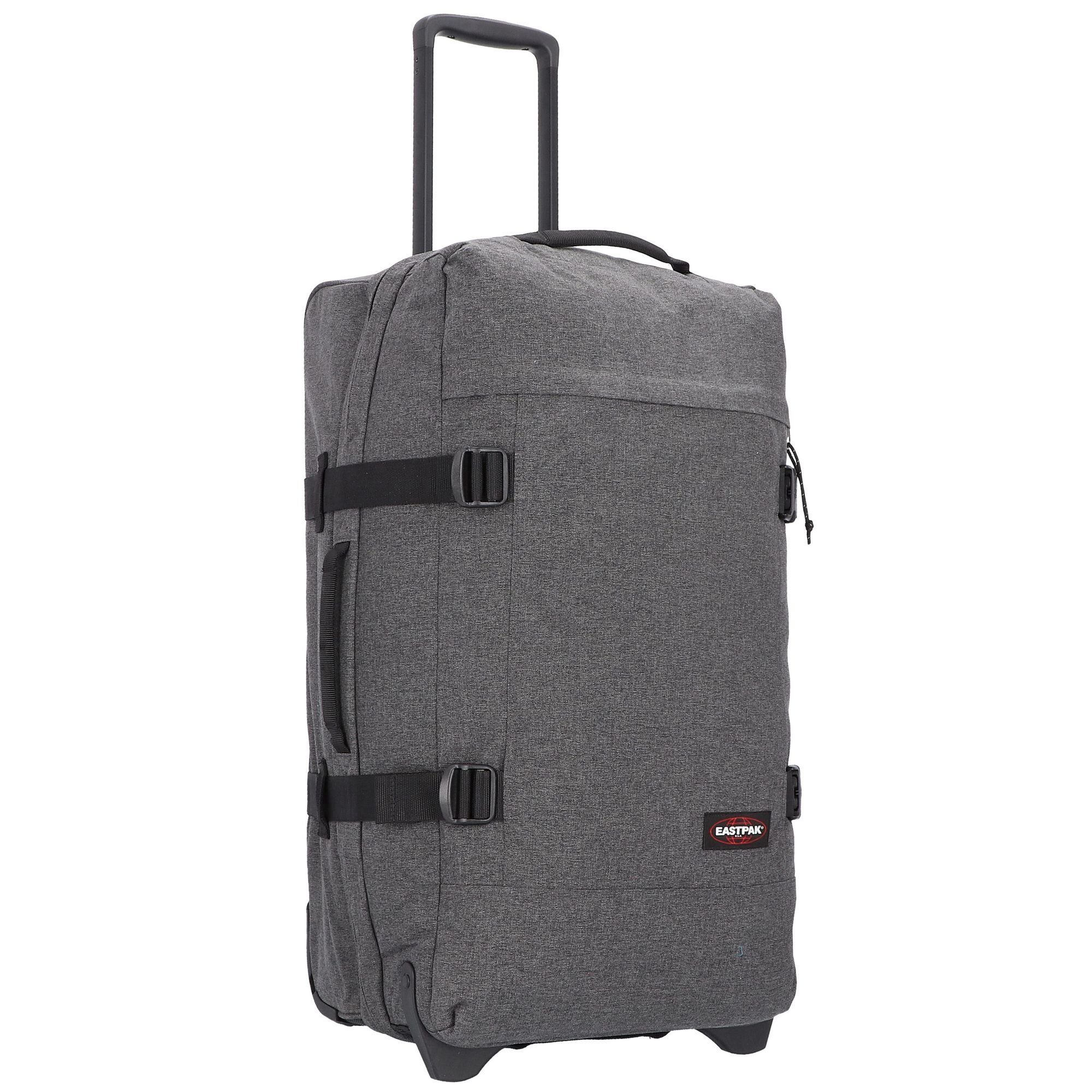 Tranverz, black 2 Polyester Rollen, Weichgepäck-Trolley Eastpak denim