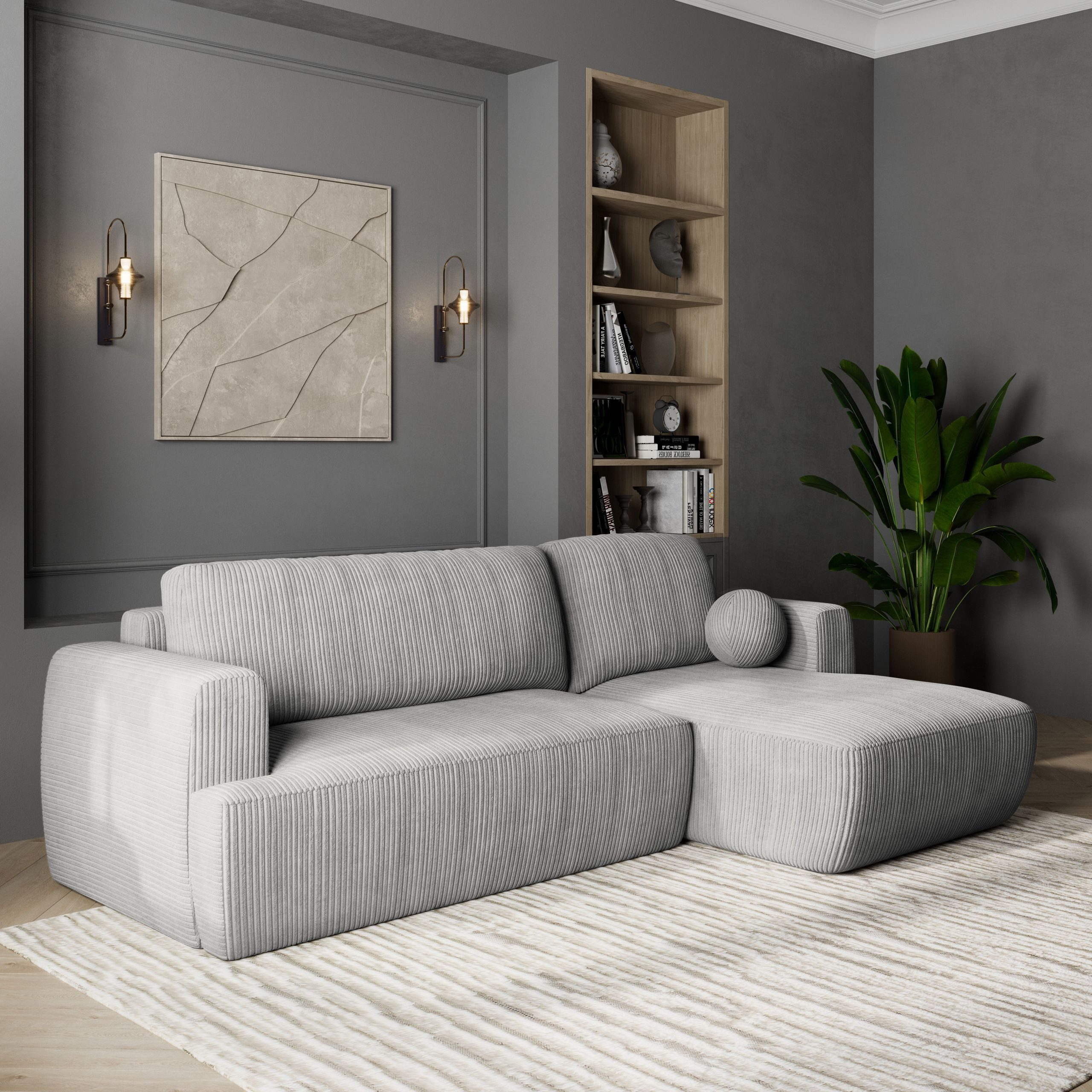 Masseno Ecksofa SENTI mit Schlaffunktion L-Form, günstig online kaufen
