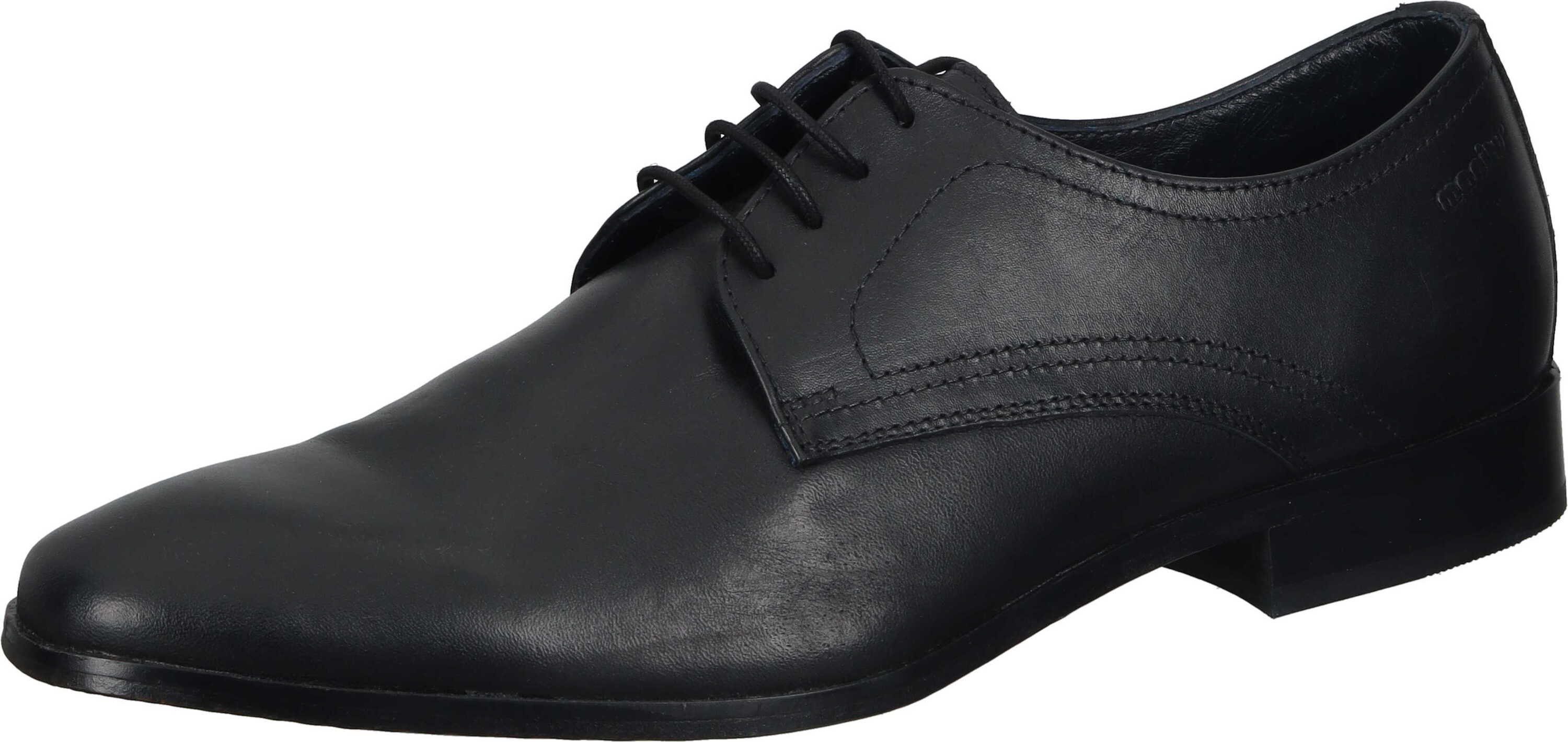 Manitu Schnürer Schnürschuh aus echtem Leder