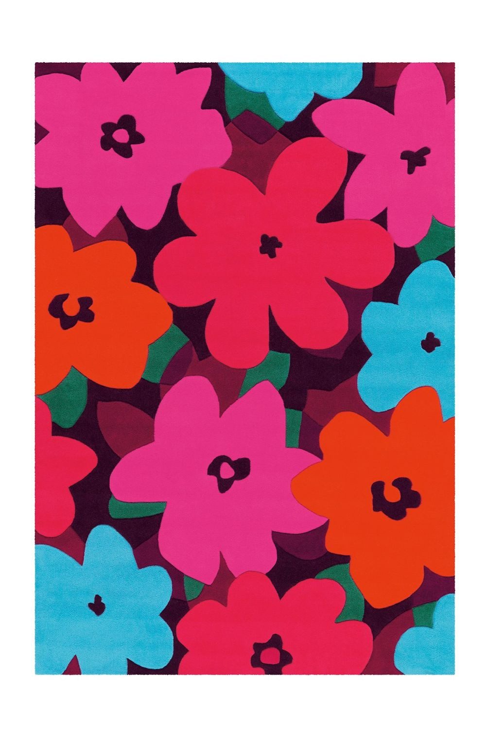 Teppich Boss Teppich Kurzflor Teppich Samuel 4135 - Multi / Pink, rechteckig, Höhe: 11 mm