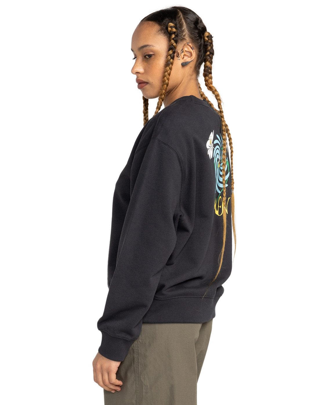 Element Sweatshirt Swirl Flower günstig online kaufen