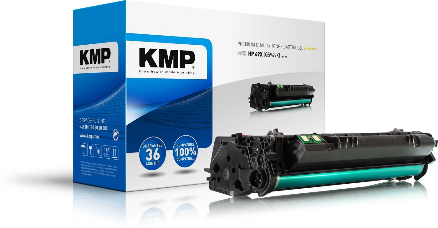 Thumbnail - KMP Tonerkartusche 1 Toner H-T71 ERSETZT HP 49X - black, (1-St)