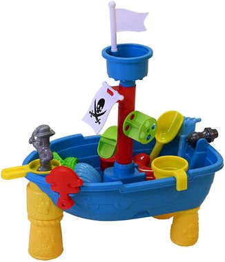 Knorrtoys® Spieltisch Sandtisch Piratenschiff