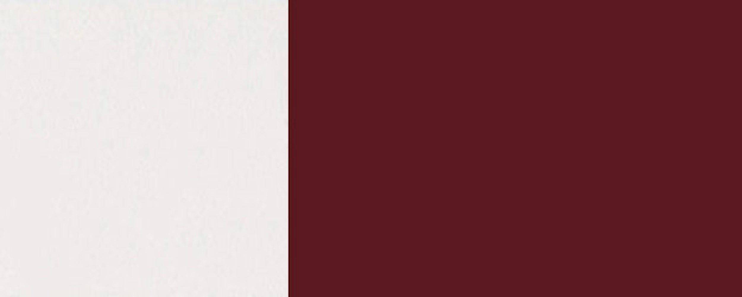 Sockelblende Sockelfarbe wählbar matt Front- Feldmann-Wohnen 3005 weinrot und 45cm RAL Tivoli, vollintegriert