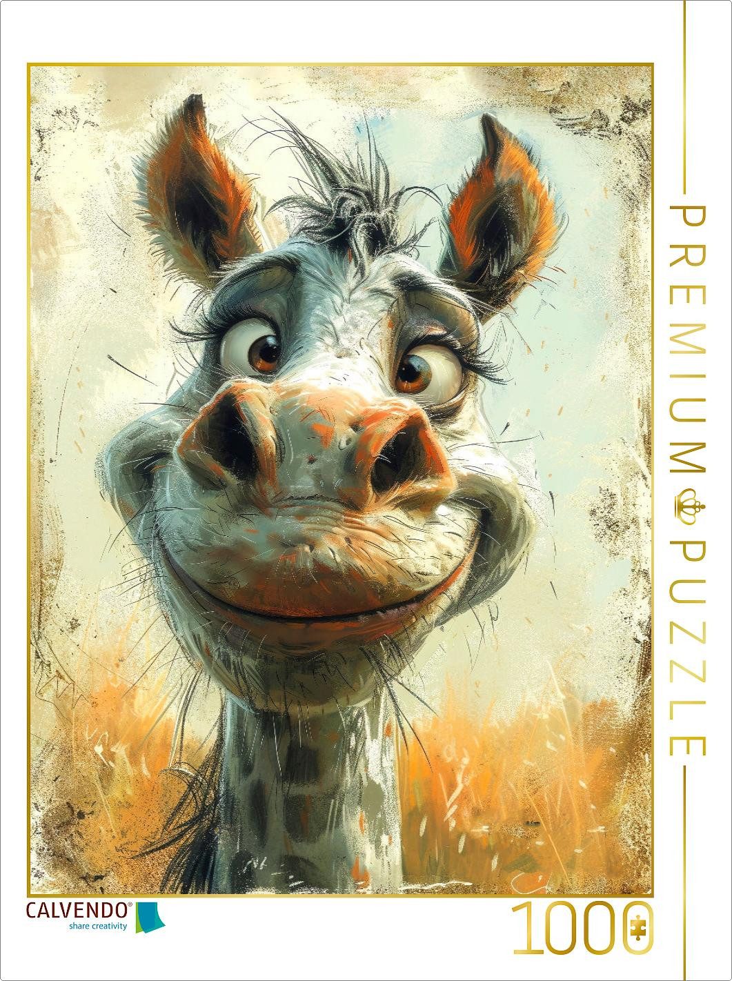 CALVENDO Puzzle CALVENDO Puzzle Pferd, 1000 Teile Lege-Größe 64x48cm Foto-Puzzle für, 1000 Puzzleteile