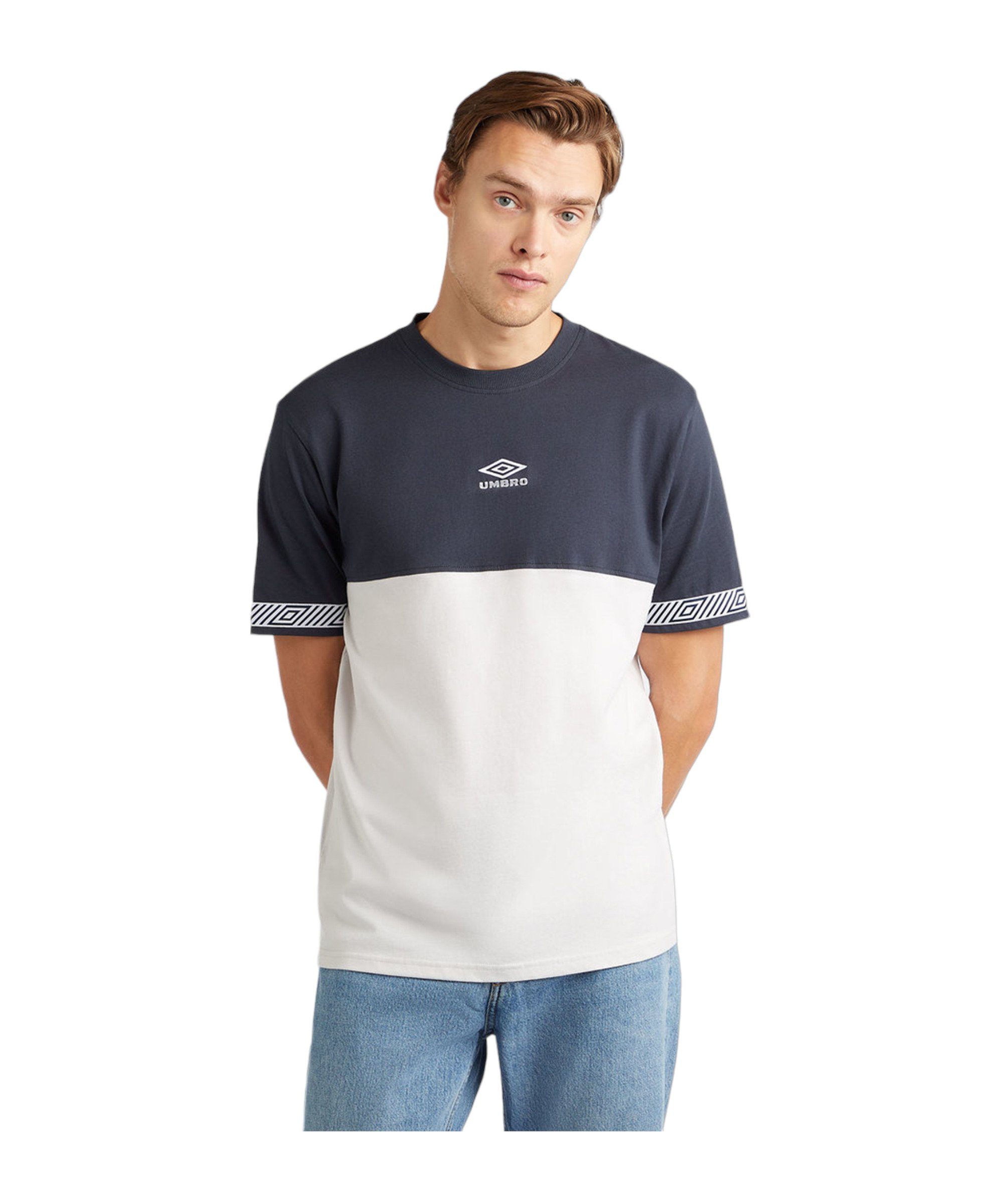 Umbro Club Style T-Shirt Sports default graublau T-Shirt Crew