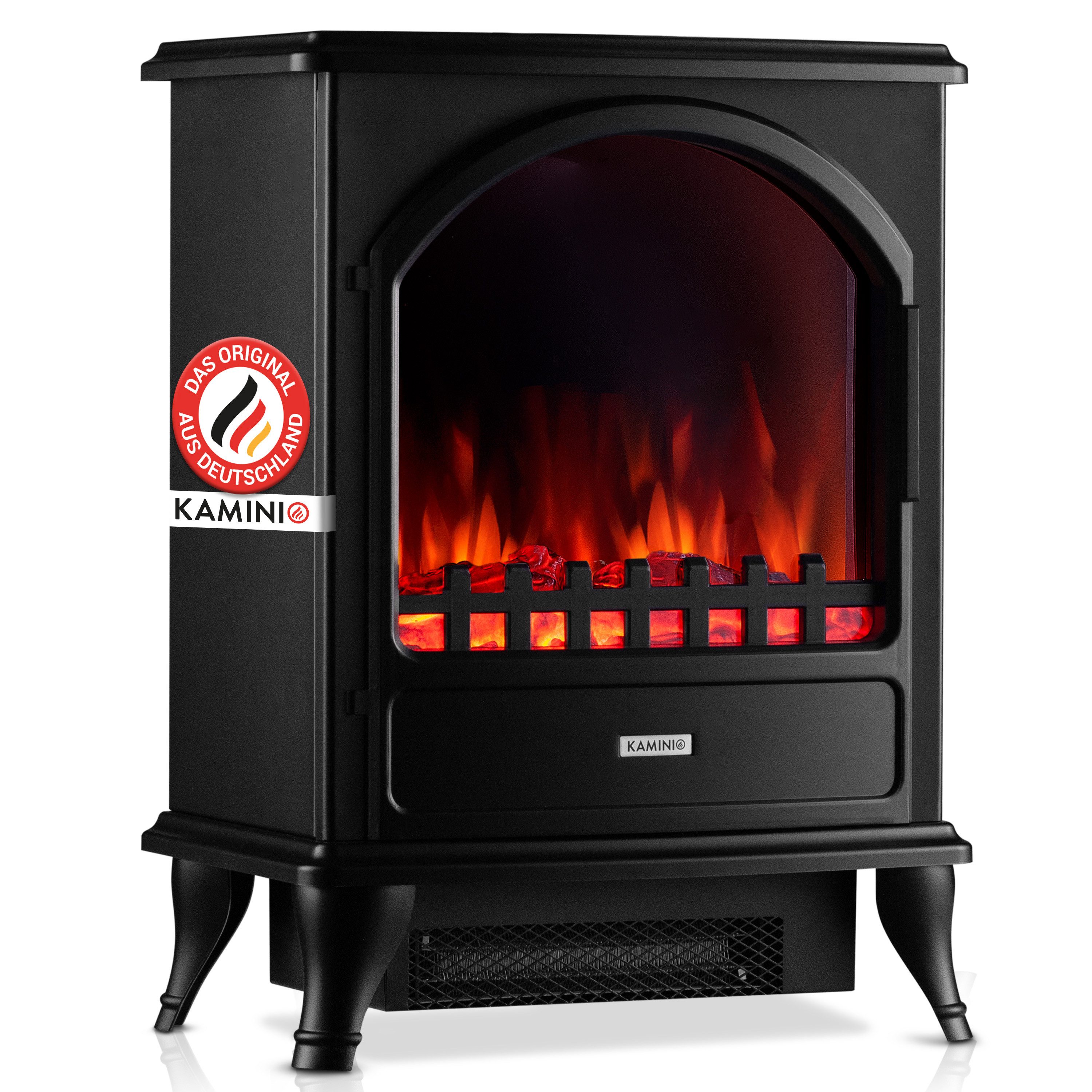 KAMINIO Elektrokamin LENI, Elektrischer Kamin mit 3D-Flammeneffekt, Heizung günstig online kaufen