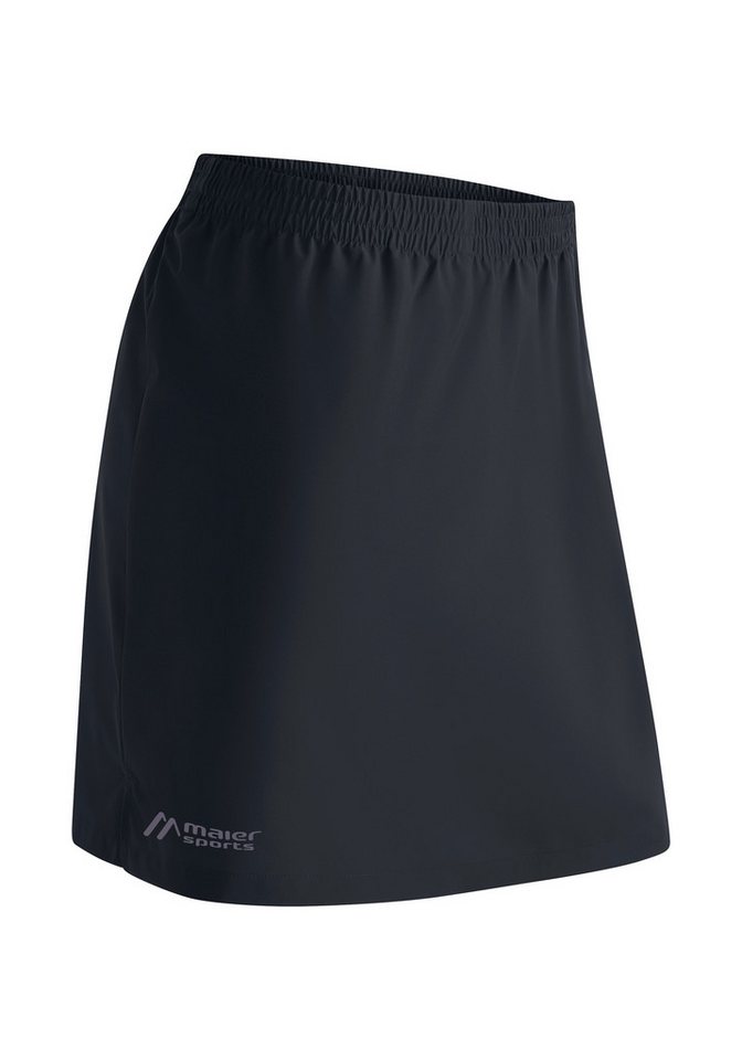 Maier Sports Midirock Rain Skirt 2.0 Damen Regenrock, wasserabweisend atmungsaktiv, Rock in sich verpackbar