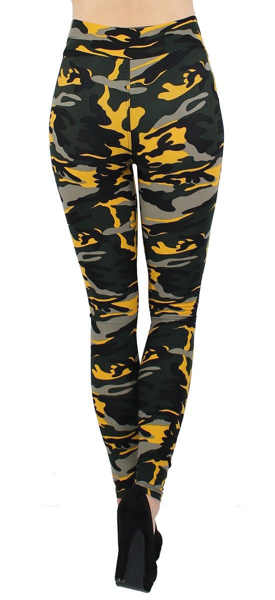 dy_mode Highwaist Leggings Bunte High Waist Leggings Damen Yogahose Bequeme Fitnessleggings High Waist