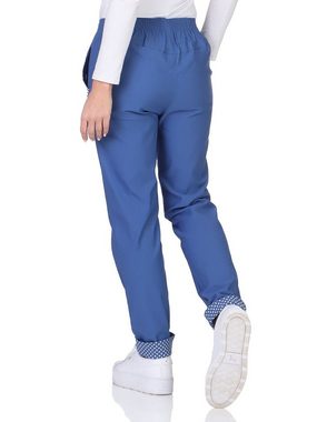 Aurela Damenmode Stretch-Hose Sommerhose Damen Schlupfhose ANKER maritime Stoffhose ideale Urlaubshose, auch in großen Größen erhältlich