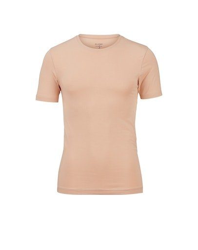 T-Shirt fit caramel OLYMP Level 5 body